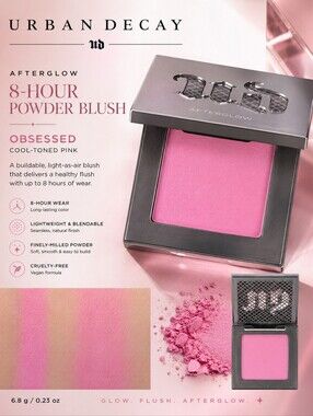 Urban Decay Afterglow 8-Hour Powder Blush – Obsessed